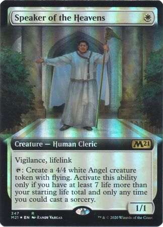 Speaker of the Heavens 347 Extended Art Foil Speaker of the Heavens 347 Extended Art Foil