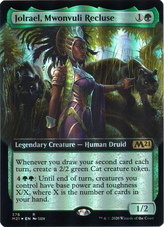 Jolrael Mwonvuli Recluse 376 Extended Art Foil Jolrael Mwonvuli Recluse 376 Extended Art Foil