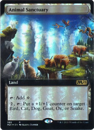Animal Sanctuary 385 Extended Art Foil Animal Sanctuary 385 Extended Art Foil