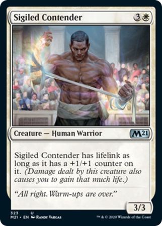 Sigiled Contender 323 Planeswalker Deck Magic 2021 M21 Singles Sigiled Contender 323 Planeswalker Deck Magic 2021 M21 Singles