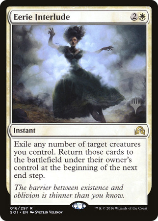 Eerie Interlude 016 297 Silver Stamped Shadows over Innistrad Silver Stamped Non Foil Singles Eerie Interlude 016 297 Silver Stamped Shadows over Innistrad Silver Stamped Non Foil Singles