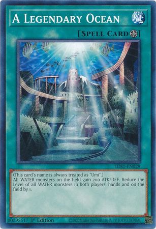 A Legendary Ocean LDS1 EN029 Common 1st Edition A Legendary Ocean LDS1 EN029 Common 1st Edition