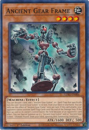 Ancient Gear Frame LDS1 EN086 Common 1st Edition Ancient Gear Frame LDS1 EN086 Common 1st Edition