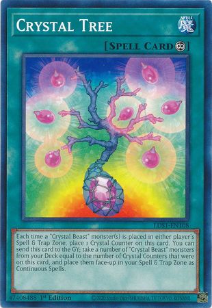 Crystal Tree LDS1 EN108 Common 1st Edition Crystal Tree LDS1 EN108 Common 1st Edition