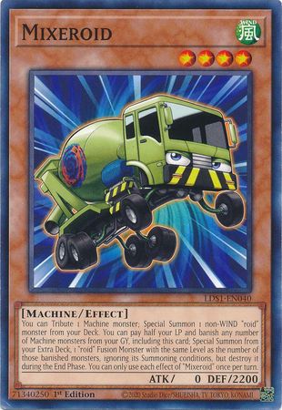 Mixeroid LDS1 EN040 Common 1st Edition Legendary Duelists Season 1 LDS1 1st Edition Singles Mixeroid LDS1 EN040 Common 1st Edition Legendary Duelists Season 1 LDS1 1st Edition Singles