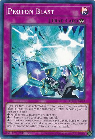Proton Blast LDS1 EN079 Common 1st Edition Legendary Duelists Season 1 LDS1 1st Edition Singles Proton Blast LDS1 EN079 Common 1st Edition Legendary Duelists Season 1 LDS1 1st Edition Singles