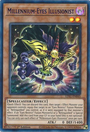 Millennium Eyes Illusionist Blue LDS1 EN045 Ultra Rare 1st Edition Legendary Duelists Season 1 LDS1 1st Edition Singles Millennium Eyes Illusionist Blue LDS1 EN045 Ultra Rare 1st Edition Legendary Duelists Season 1 LDS1 1st Edition Singles