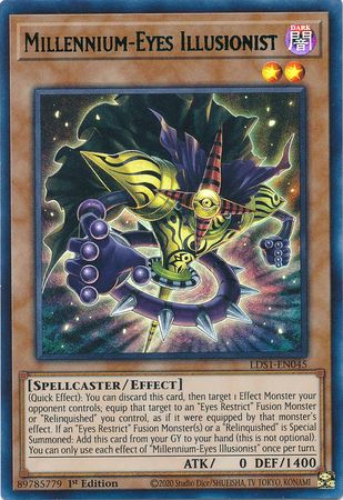 Relinquished Fusion LDS1-EN049 Ultra Rare Purple Yu-Gi-Oh Card 1st Edition New 