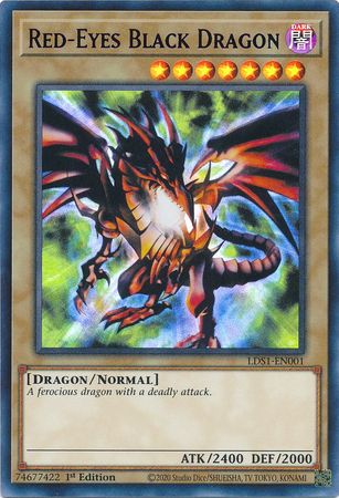 Fellow strøm Vædde Red-Eyes Black Dragon (Blue) - Yugioh | TrollAndToad