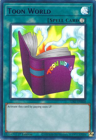 Toon World Purple LDS1 EN068 Ultra Rare 1st Edition Toon World Purple LDS1 EN068 Ultra Rare 1st Edition