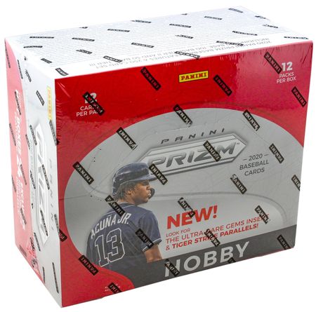 2020 Panini Prizm Baseball Hobby Box 95137 Baseball Trading Card Sealed Product 2020 Panini Prizm Baseball Hobby Box 95137 Baseball Trading Card Sealed Product