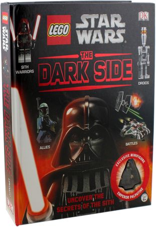 Star Wars The Dark Side Uncover the Secrets of the Sith Hardcover Book LEGO Legos Star Wars The Dark Side Uncover the Secrets of the Sith Hardcover Book LEGO Legos