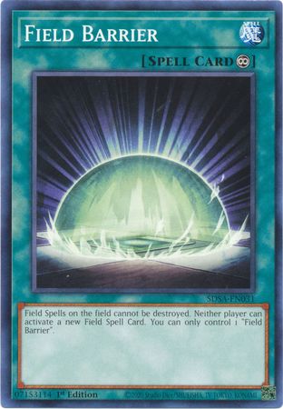 Field Barrier SDSA EN031 Common 1st Edition Structure Deck Sacred Beasts 1st Edition Singles Field Barrier SDSA EN031 Common 1st Edition Structure Deck Sacred Beasts 1st Edition Singles