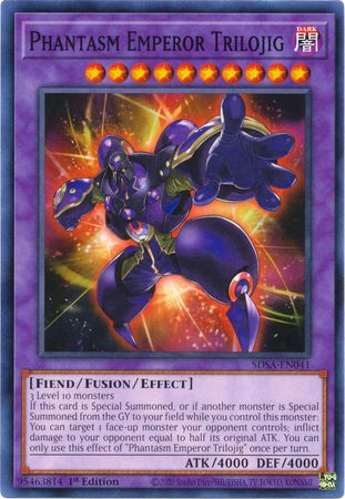 Phantasm Emperor Trilojig SDSA EN041 Common 1st Edition Structure Deck Sacred Beasts 1st Edition Singles Phantasm Emperor Trilojig SDSA EN041 Common 1st Edition Structure Deck Sacred Beasts 1st Edition Singles