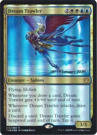 Dream Trawler 214 254 Theros Beyond Death Prerelease Foil Promo Magic The Gathering Promo Cards Dream Trawler 214 254 Theros Beyond Death Prerelease Foil Promo Magic The Gathering Promo Cards