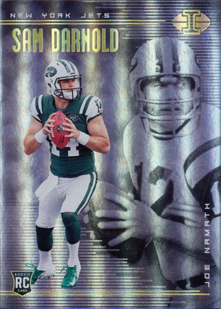 Sam Darnold 2018 Illusions 37 Rookie Holo Panini 2018 Panini Illusions Sam Darnold 2018 Illusions 37 Rookie Holo Panini 2018 Panini Illusions