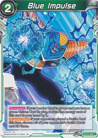 Blue Impulse BT10 089 Common UW Series 1 Rise of the Unison Warrior Non Foil Singles Blue Impulse BT10 089 Common UW Series 1 Rise of the Unison Warrior Non Foil Singles