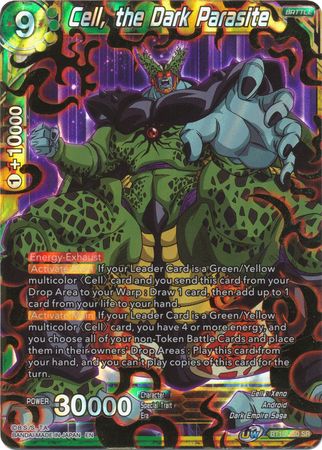Cell the Dark Parasite BT10 150 Super Rare Cell the Dark Parasite BT10 150 Super Rare