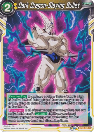 Dark Dragon Slaying Bullet BT10 121 Rare UW Series 1 Rise of the Unison Warrior Non Foil Singles Dark Dragon Slaying Bullet BT10 121 Rare UW Series 1 Rise of the Unison Warrior Non Foil Singles
