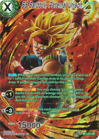 SS Bardock Paternal Unison BT10 062 SPR Special Rare UW Series 1 Rise of the Unison Warrior Non Foil Singles SS Bardock Paternal Unison BT10 062 SPR Special Rare UW Series 1 Rise of the Unison Warrior Non Foil Singles