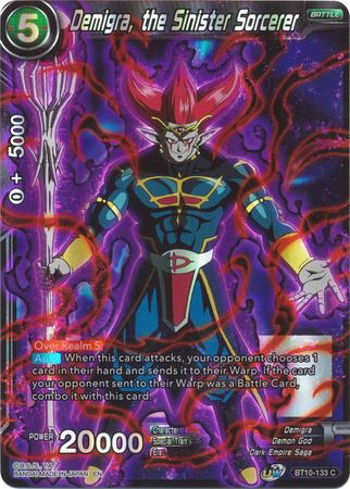 Demigra the Sinister Sorcerer BT10 133 Common Foil UW Series 1 Rise of the Unison Warrior Foil Singles Demigra the Sinister Sorcerer BT10 133 Common Foil UW Series 1 Rise of the Unison Warrior Foil Singles