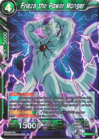 Frieza the Power Monger BT10 087 Common Foil UW Series 1 Rise of the Unison Warrior Foil Singles Frieza the Power Monger BT10 087 Common Foil UW Series 1 Rise of the Unison Warrior Foil Singles