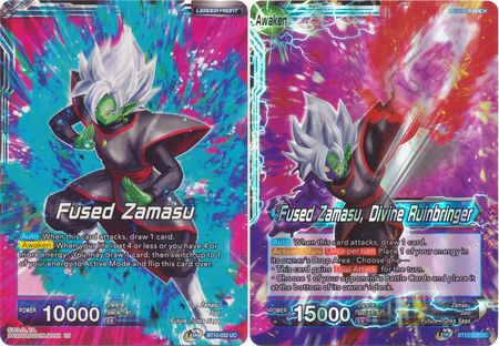 Fused Zamasu Fused Zamasu Divine Ruinbringer BT10 032 Uncommon Foil Fused Zamasu Fused Zamasu Divine Ruinbringer BT10 032 Uncommon Foil