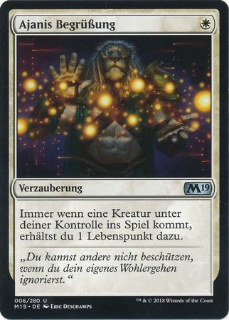 Ajanis Begrubung Ajani 302 222s Welcome 006 280 German Magic 2019 German Singles Ajanis Begrubung Ajani 302 222s Welcome 006 280 German Magic 2019 German Singles