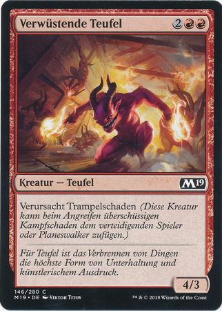 Verwustende Teufel Havoc Devils 146 280 German Magic 2019 German Singles Verwustende Teufel Havoc Devils 146 280 German Magic 2019 German Singles