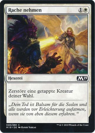 Rache nehmen Take Vengeance 040 280 German Magic 2019 German Singles Rache nehmen Take Vengeance 040 280 German Magic 2019 German Singles