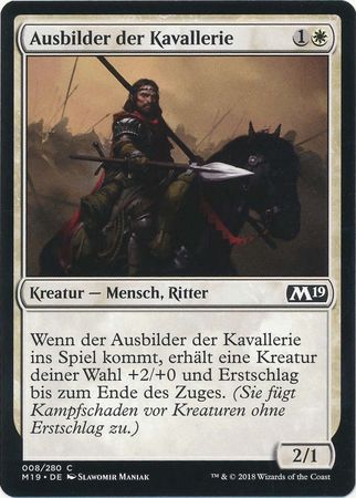 Ausbilder der Kavallerie Cavalry Drillmaster 008 280 German Magic 2019 German Singles Ausbilder der Kavallerie Cavalry Drillmaster 008 280 German Magic 2019 German Singles