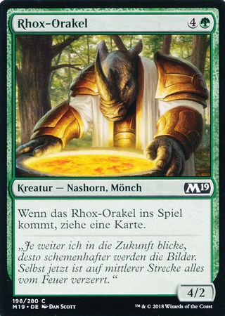 Rhox Orakel Rhox Oracle 198 280 Magic 2019 German Singles Rhox Orakel Rhox Oracle 198 280 Magic 2019 German Singles