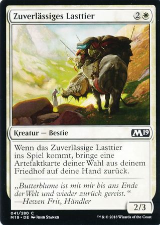 Zuverlassiges Lasttier Trusty Packbeast 041 280 German Magic 2019 German Singles Zuverlassiges Lasttier Trusty Packbeast 041 280 German Magic 2019 German Singles