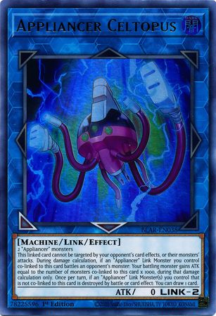 Appliancer Celtopus BLAR EN038 Ultra Rare 1st Edition Battles of Legend Armageddon 1st Edition Singles Appliancer Celtopus BLAR EN038 Ultra Rare 1st Edition Battles of Legend Armageddon 1st Edition Singles