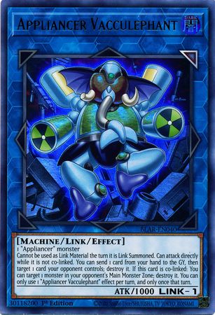 Appliancer Vacculephant BLAR EN040 Ultra Rare 1st Edition Battles of Legend Armageddon 1st Edition Singles Appliancer Vacculephant BLAR EN040 Ultra Rare 1st Edition Battles of Legend Armageddon 1st Edition Singles