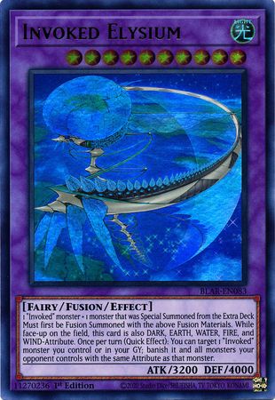 Invoked Elysium BLAR EN083 Ultra Rare 1st Edition Battles of Legend Armageddon 1st Edition Singles Invoked Elysium BLAR EN083 Ultra Rare 1st Edition Battles of Legend Armageddon 1st Edition Singles