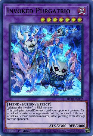 Invoked Purgatrio BLAR EN082 Ultra Rare 1st Edition Battles of Legend Armageddon 1st Edition Singles Invoked Purgatrio BLAR EN082 Ultra Rare 1st Edition Battles of Legend Armageddon 1st Edition Singles