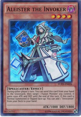 Aleister the Invoker FUEN EN026 Super Rare Unlimited Aleister the Invoker FUEN EN026 Super Rare Unlimited