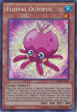 Fluffal Octopus FUEN EN014 Secret Rare Unlimited Fluffal Octopus FUEN EN014 Secret Rare Unlimited