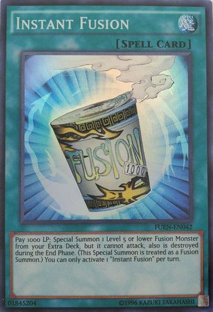 Instant Fusion FUEN EN042 Super Rare Unlimited Instant Fusion FUEN EN042 Super Rare Unlimited