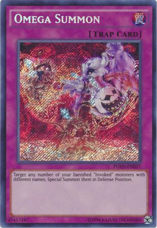Omega Summon FUEN EN037 Secret Rare Unlimited Omega Summon FUEN EN037 Secret Rare Unlimited