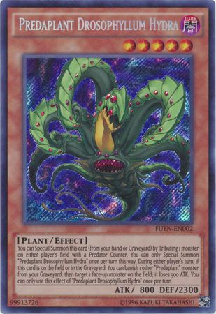 Predaplant Drosophyllum Hydra FUEN EN002 Secret Rare Unlimited Predaplant Drosophyllum Hydra FUEN EN002 Secret Rare Unlimited