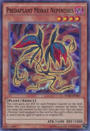 Predaplant Moray Nepenthes FUEN EN007 Super Rare Unlimited Predaplant Moray Nepenthes FUEN EN007 Super Rare Unlimited