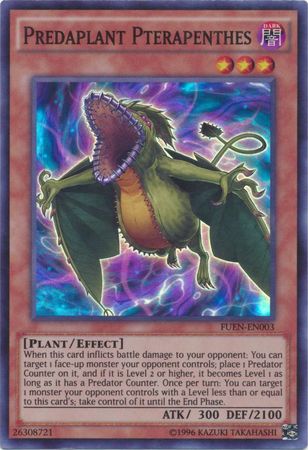 Predaplant Pterapenthes FUEN EN003 Super Rare Unlimited Predaplant Pterapenthes FUEN EN003 Super Rare Unlimited