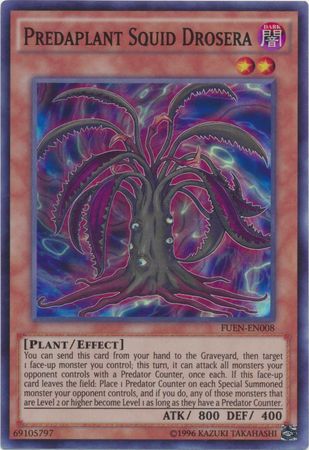 Predaplant Squid Drosera FUEN EN008 Super Rare Unlimited Predaplant Squid Drosera FUEN EN008 Super Rare Unlimited
