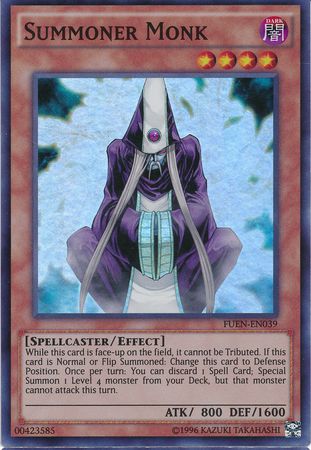 Summoner Monk FUEN EN039 Super Rare Unlimited Summoner Monk FUEN EN039 Super Rare Unlimited