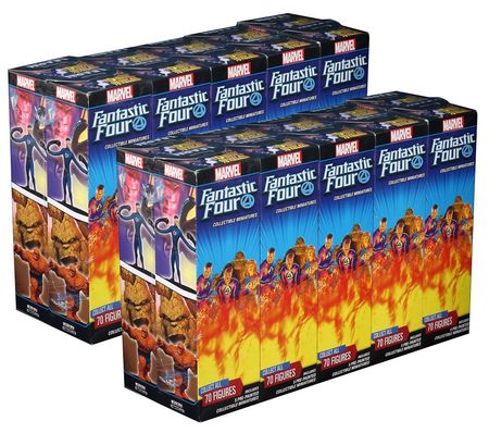 Marvel Heroclix Fantastic Four Booster 2-Brick Case 7/22/20 Presell 