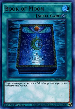 Playset of 3x YS17-EN025 Book Of Moon 1st EDITION NEW Yugioh 