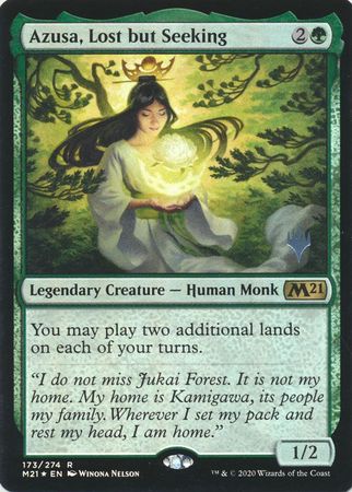 Azusa Lost but Seeking 173 274 Silver Stamped Foil Magic 2021 M21 Silver Stamped Foil Singles Azusa Lost but Seeking 173 274 Silver Stamped Foil Magic 2021 M21 Silver Stamped Foil Singles