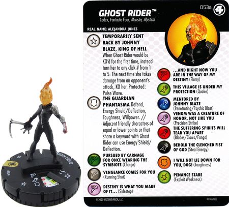 Ghost Rider 053a Fantastic Four Marvel Heroclix Fantastic Four Singles Ghost Rider 053a Fantastic Four Marvel Heroclix Fantastic Four Singles